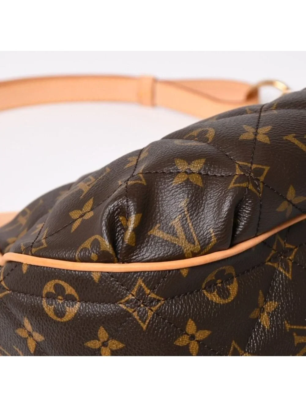 Louis Vuitton Monogram City Bag GM Bag Gold